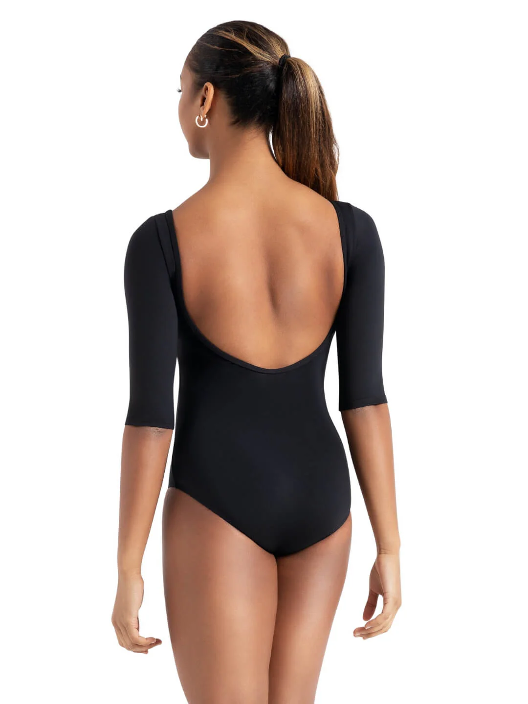 Boatneck 3/4 Sleeve Leotard - Image 5