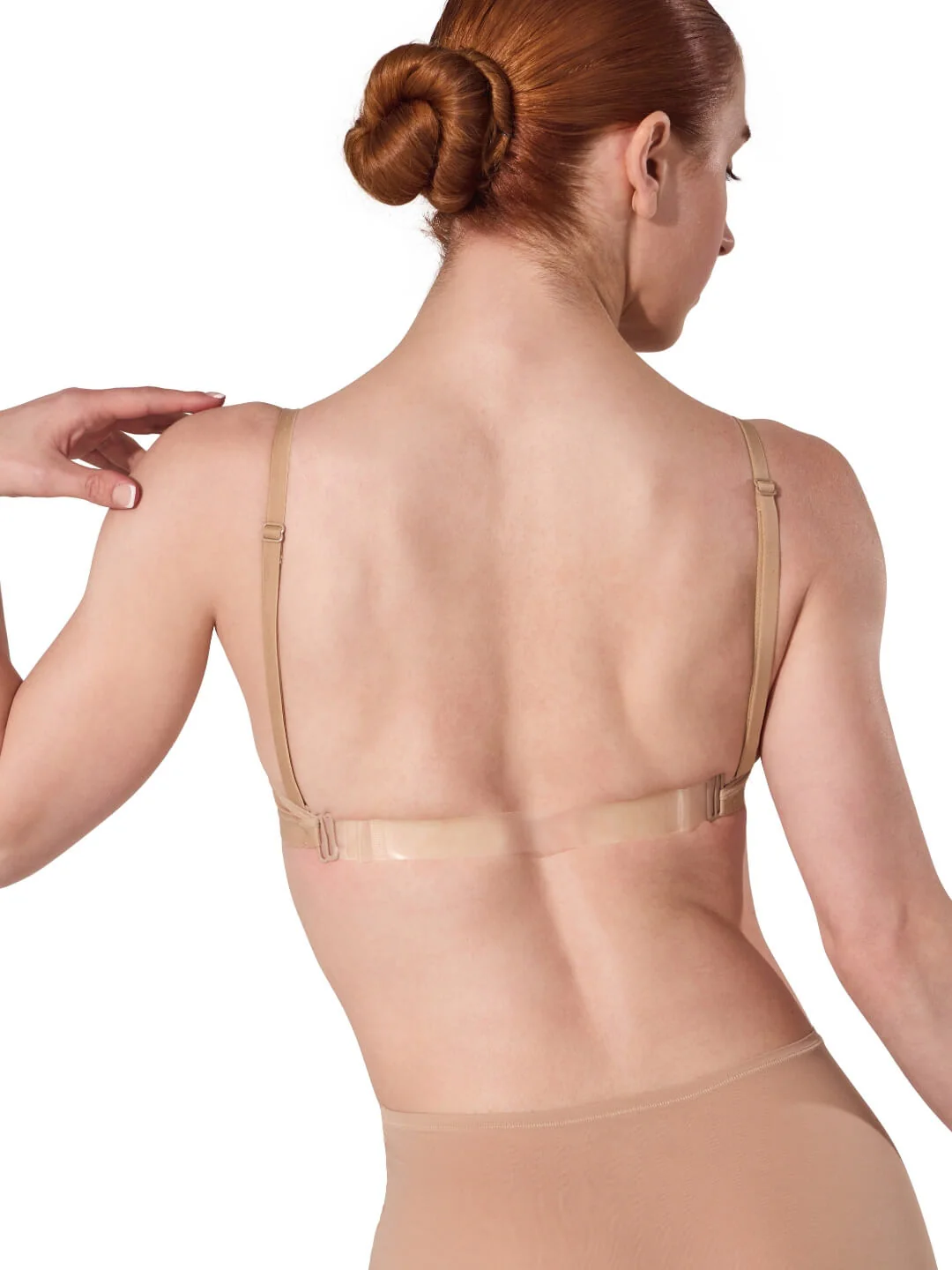 Deep Neck Clear Back Bra - Image 29