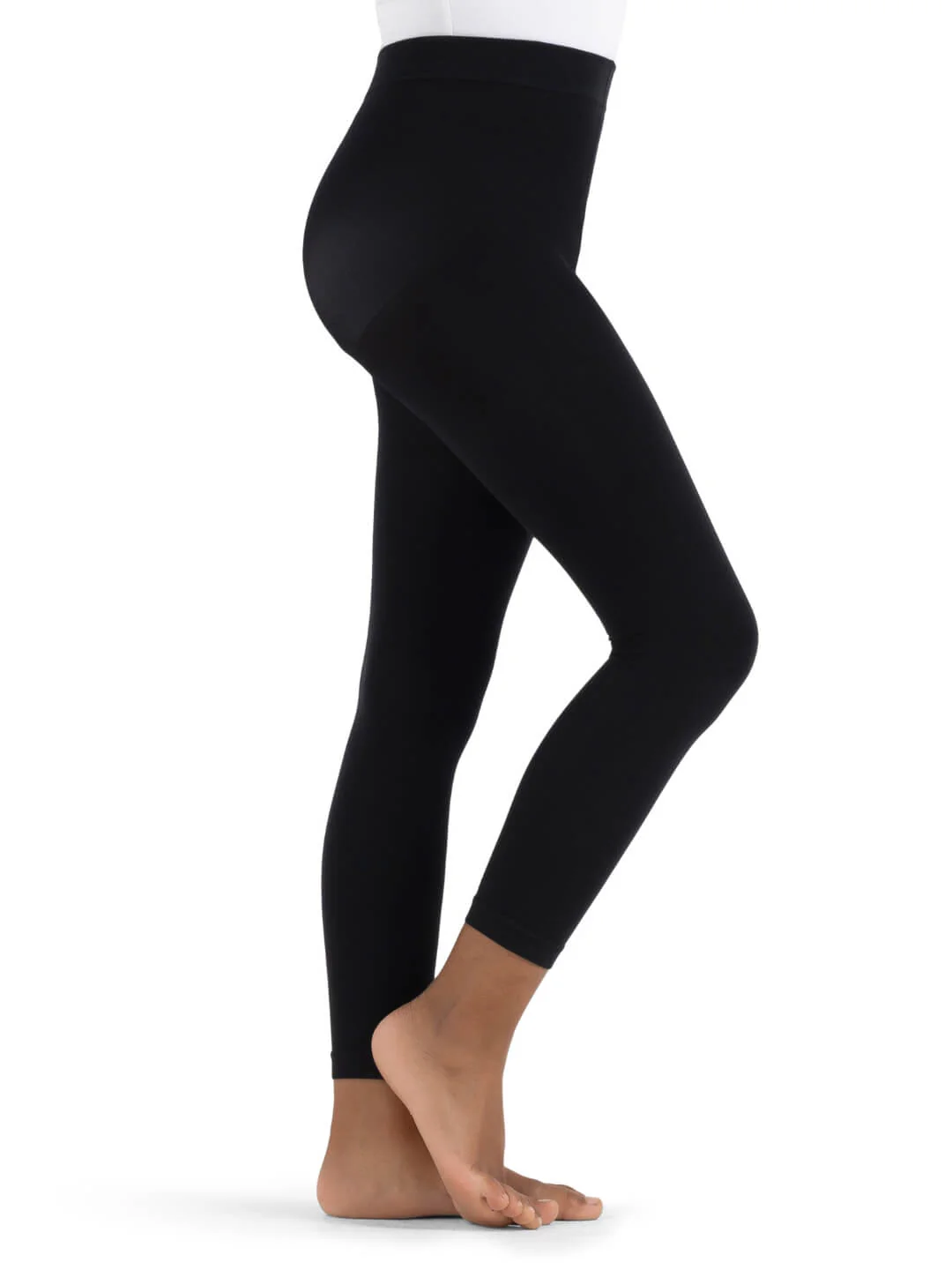 Footless Tight w Self Knit Waist Band - Girls - Image 9