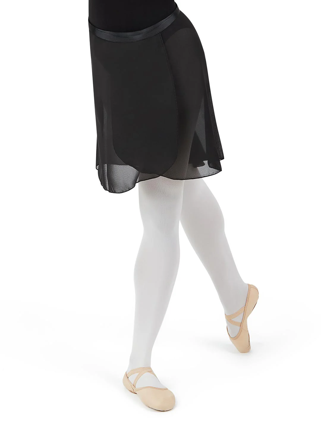 Georgette Long Wrap Skirt - Image 9
