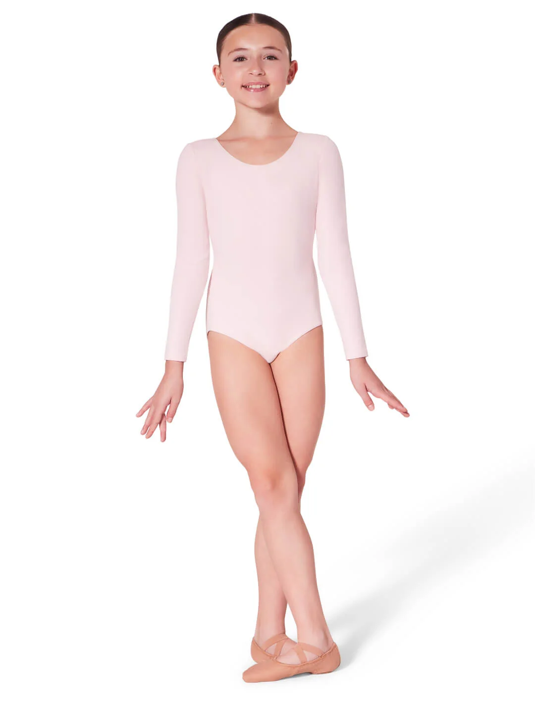 HanamiĀ® Canvas Ballet Shoe - Child | Light Suntan - Image 7