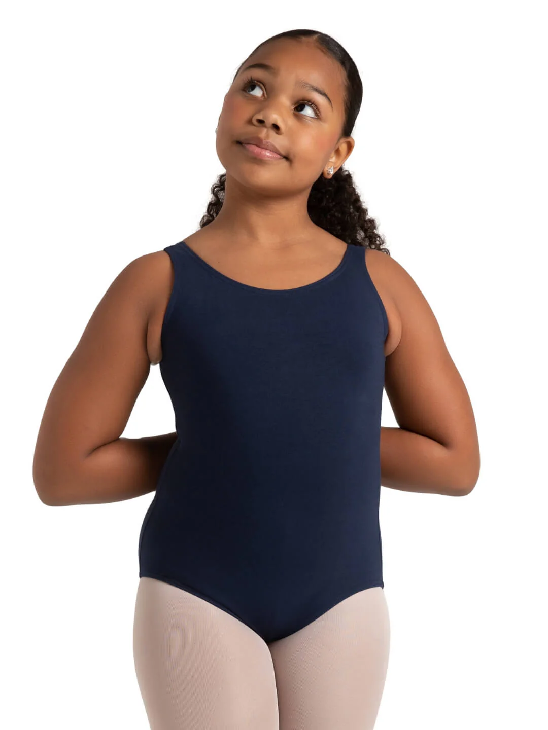 High-Neck Tank Leotard - Girls - Image 78