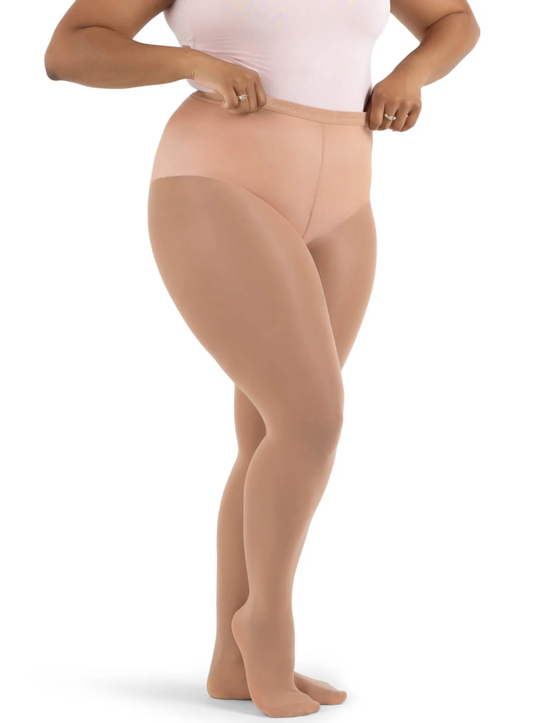 Ultra Hold Plus Size Footed Tight - Image 3