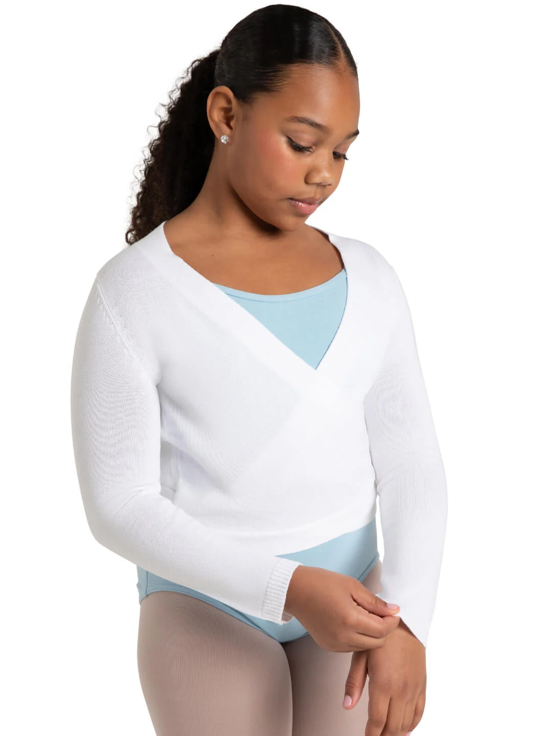 Wrap Sweater - Girls - Image 4