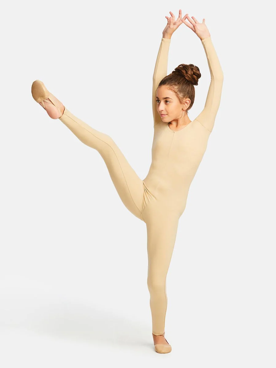 Long Sleeve Unitard - Girls - Image 5