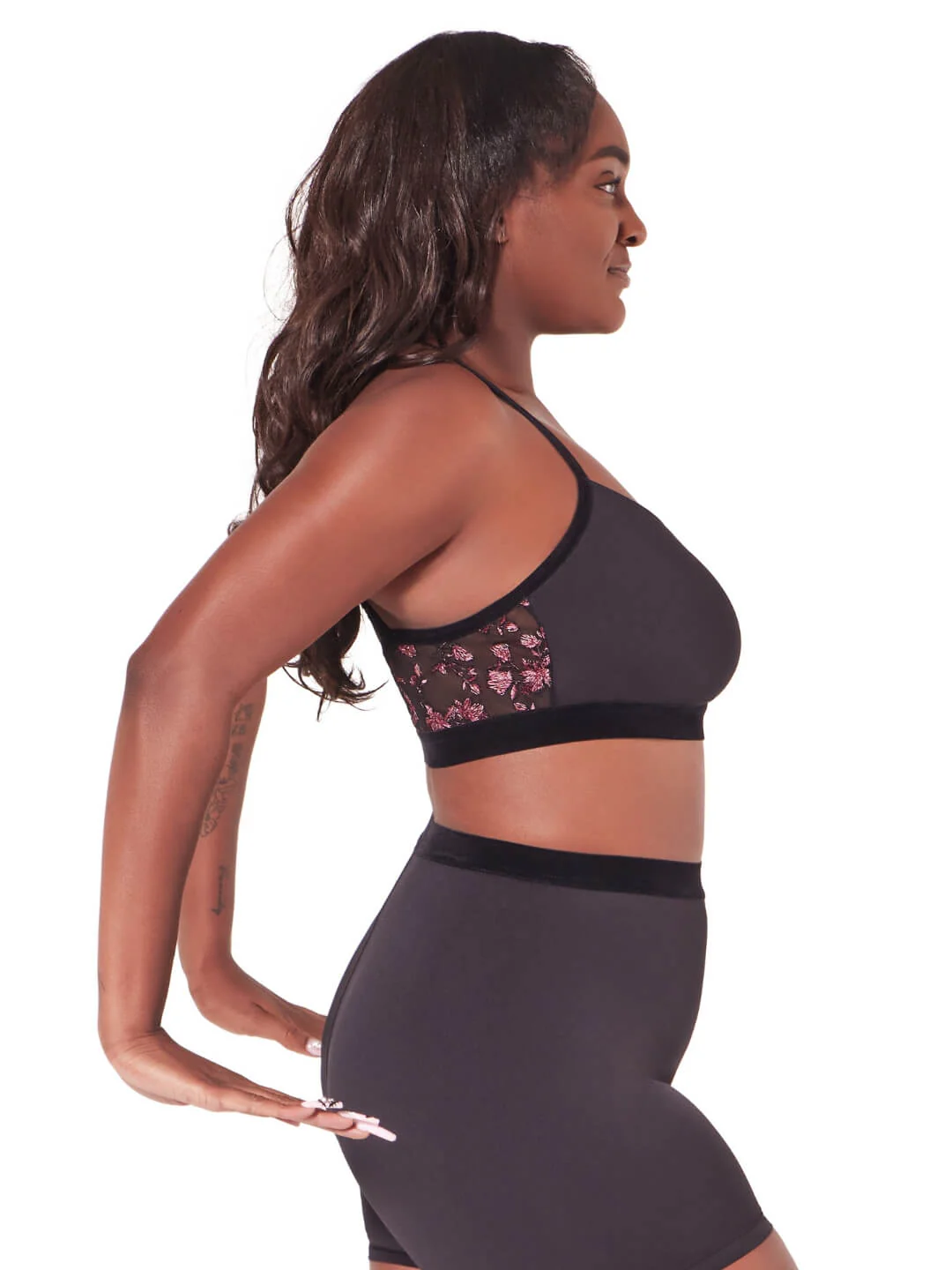 Ornate Romance Fondness Cami Criss Cross Back Bra - Image 4