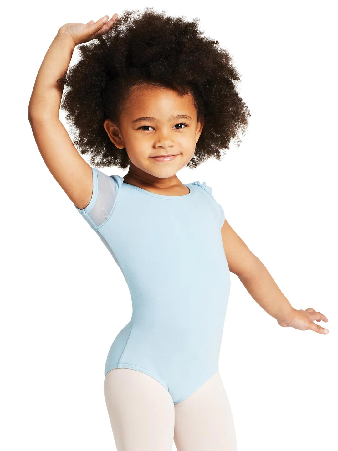 Puff Sleeve Keyhole Back Leotard - Girls - Image 15