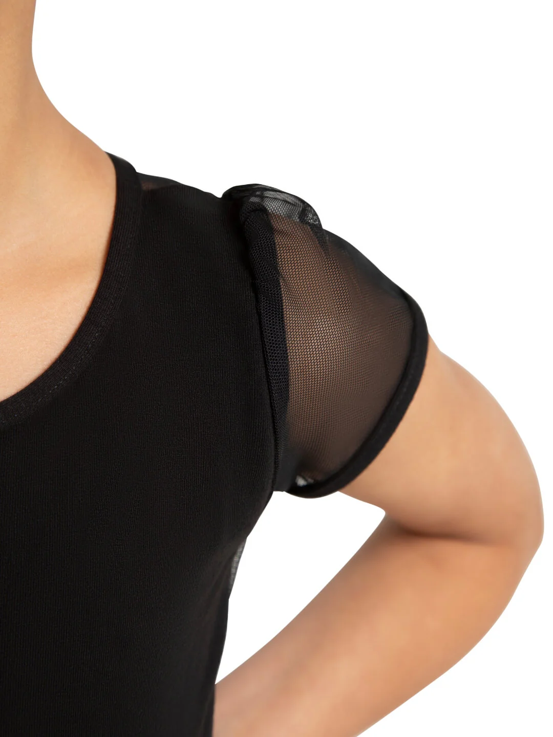 Puff Sleeve Keyhole Back Leotard - Girls - Image 27