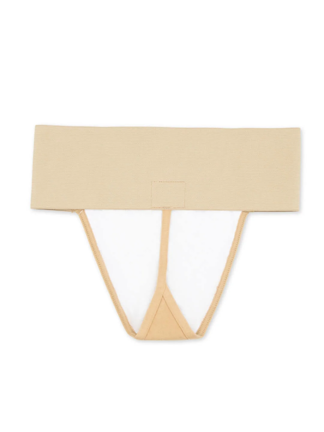 Quilted Cotton Panel Thong Dance Belt - Image 10