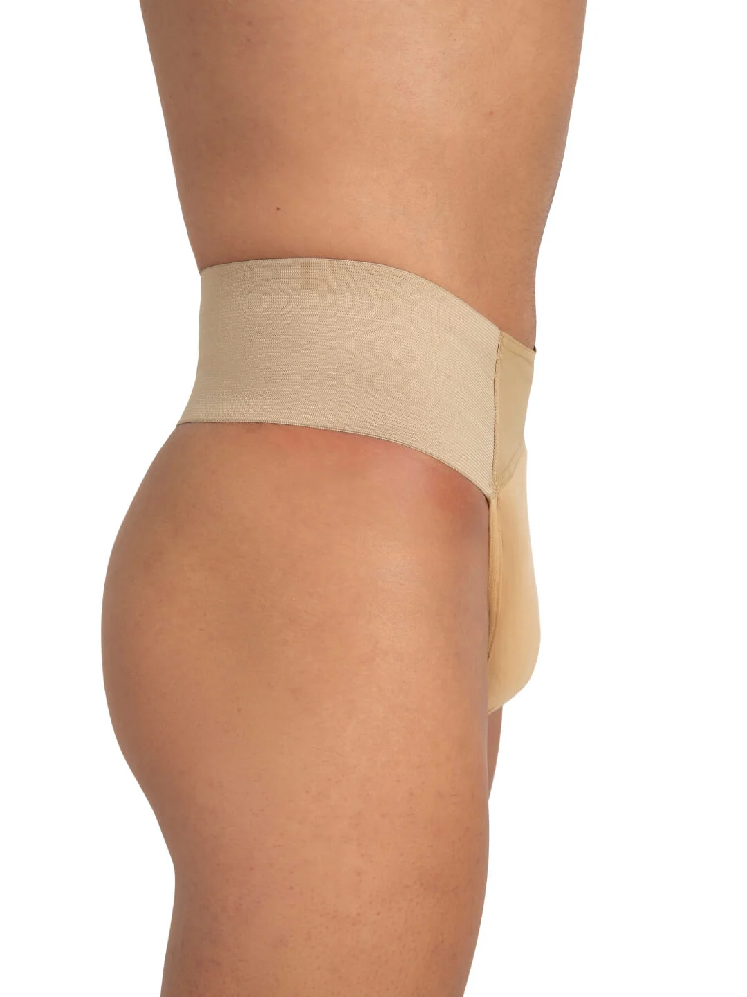 Quilted Cotton Panel Thong Dance Belt - Image 11