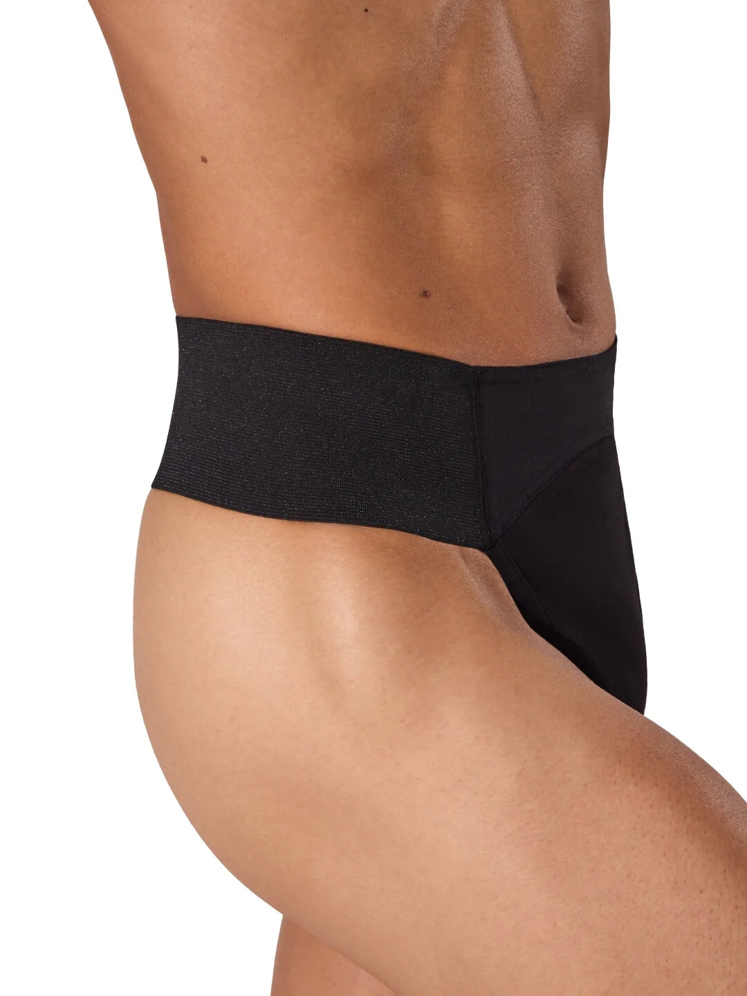 Quilted Cotton Panel Thong Dance Belt - Image 14