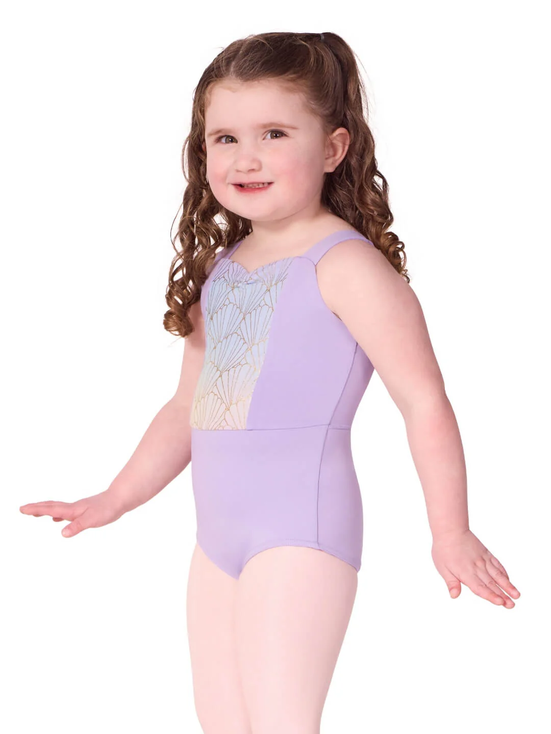 Sea Star Seashell Tank Leotard - Child - Image 4