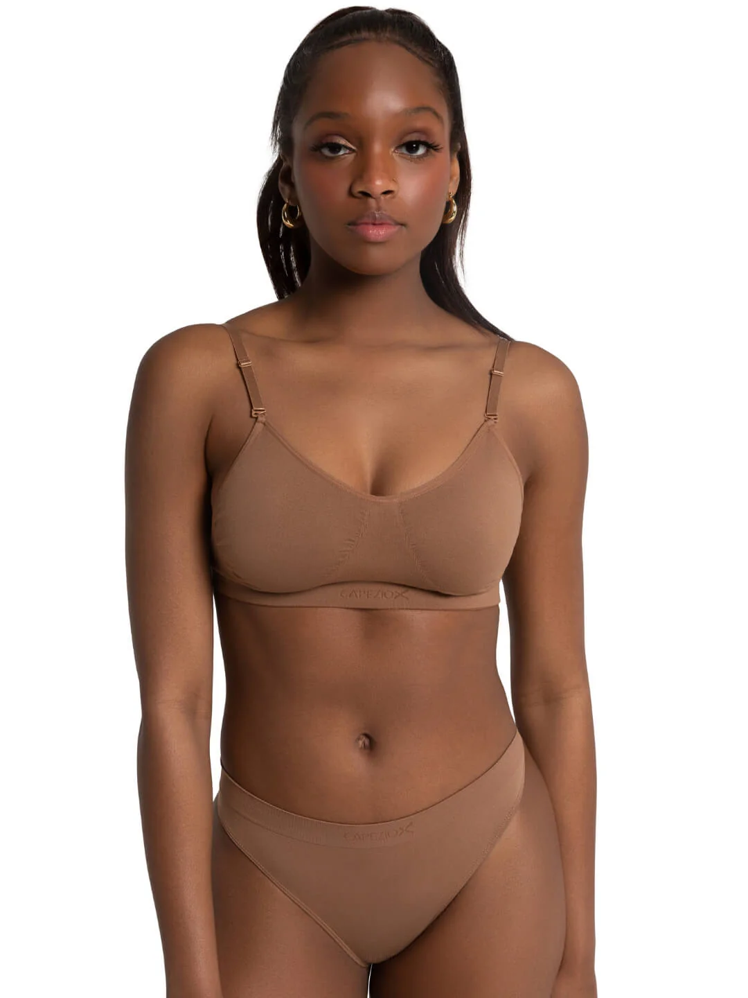 Seamless Clear Back Bra - Image 10