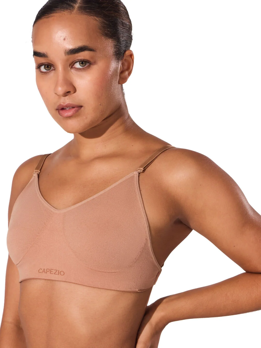 Seamless Clear Back Bra - Image 18