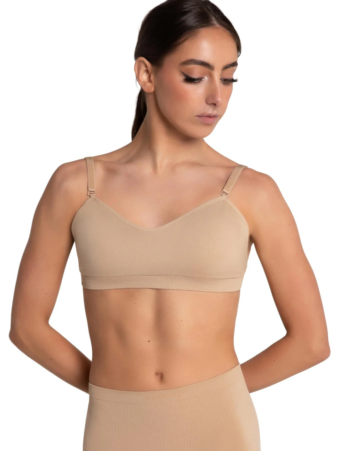 Seamless Clear Back Sweetheart Bandeau Bra - Image 5