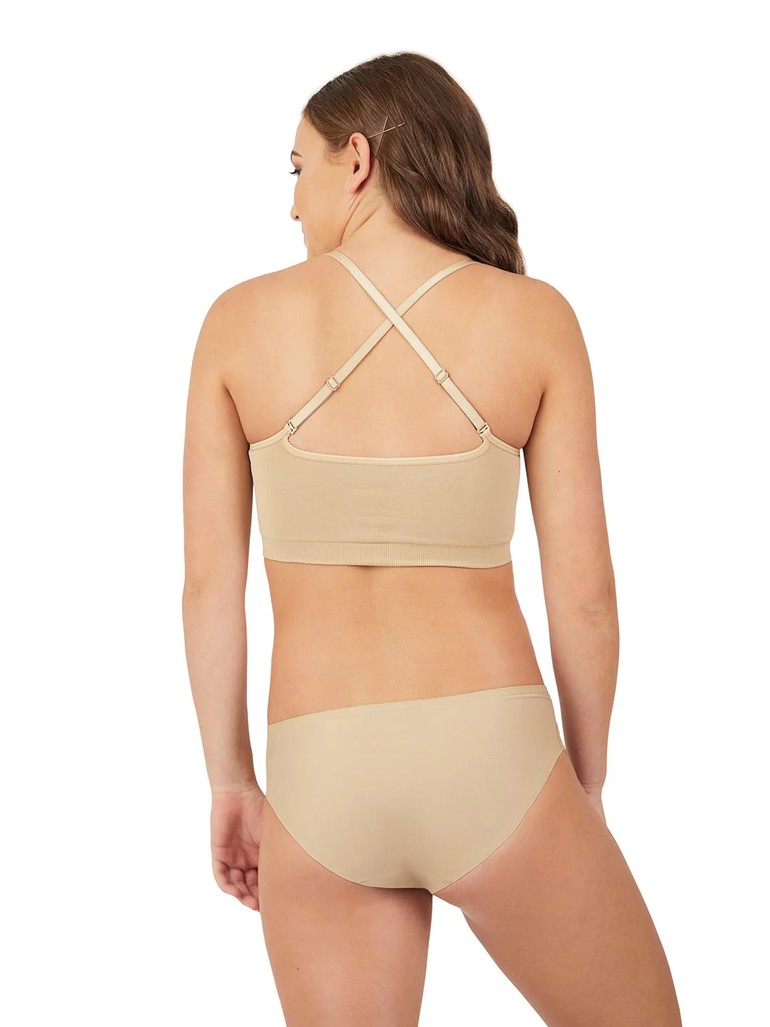Seamless Convertible Longline Bra - Girls - Image 5