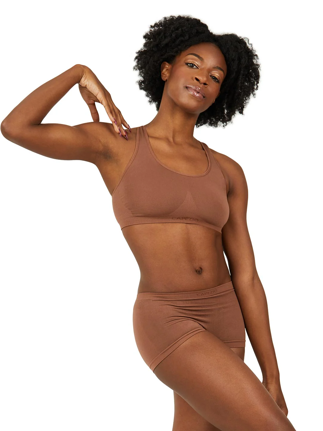 Seamless Racerback Sports Bra - Image 6