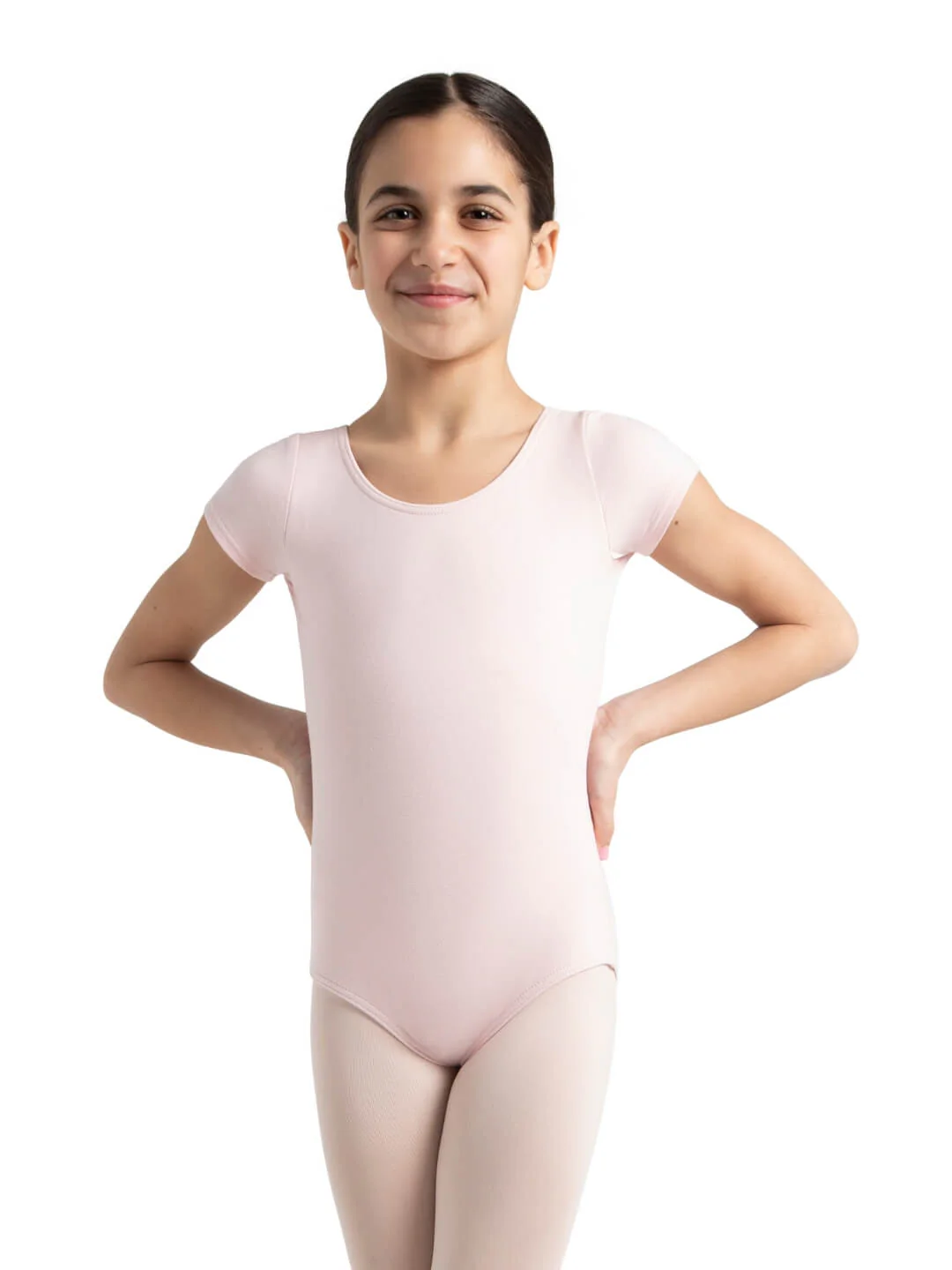 Short Sleeve Leotard - Girls - Image 109