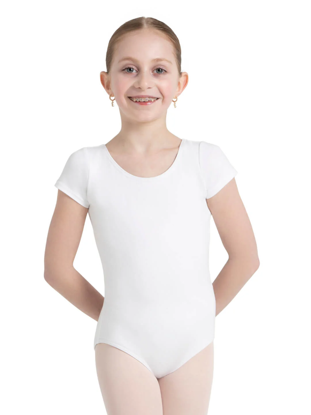Short Sleeve Leotard - Girls - Image 113