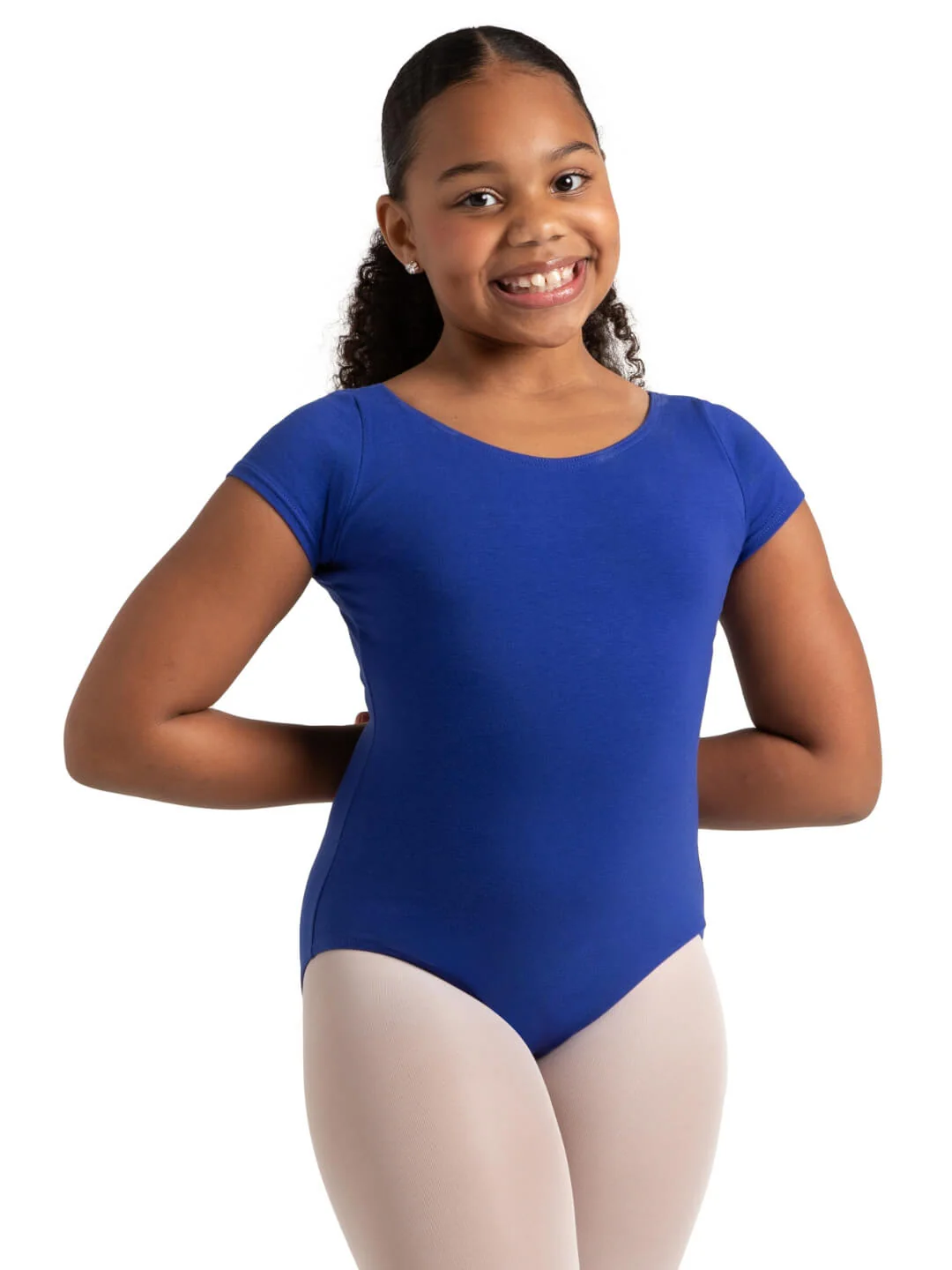 Short Sleeve Leotard - Girls - Image 83