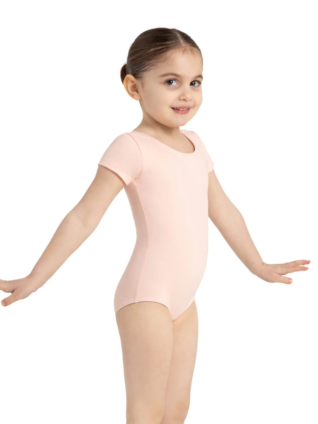 Team Basics Short Sleeve Leotard - Girls - Image 20