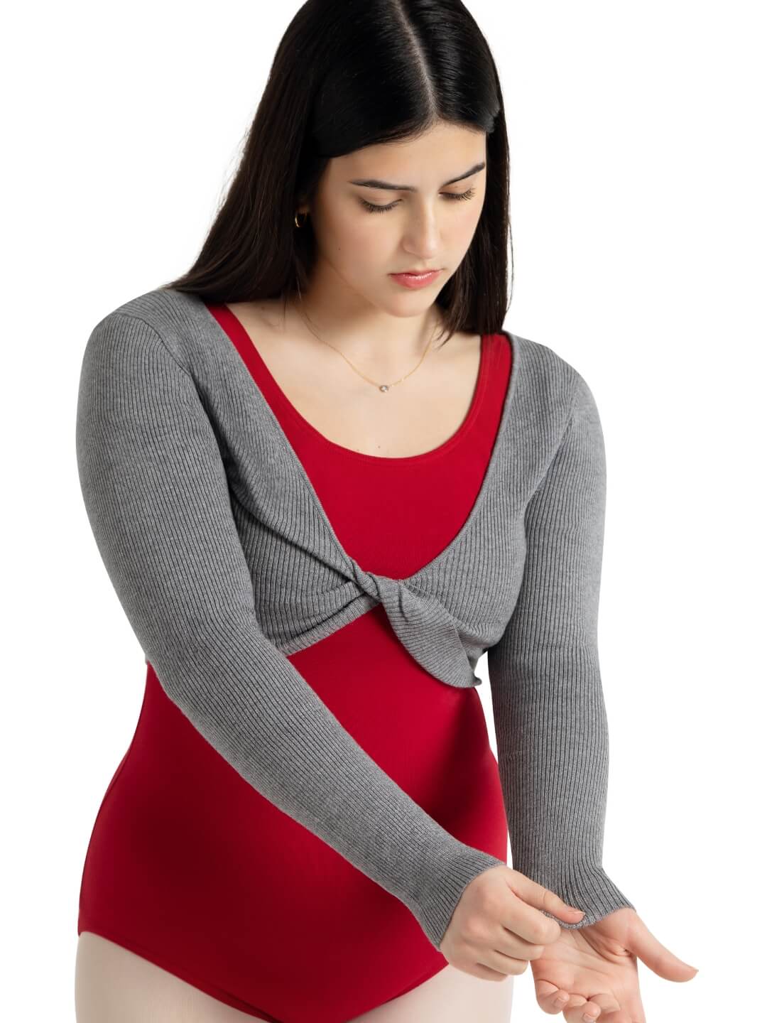 Shrug with Faux Knot - Image 11