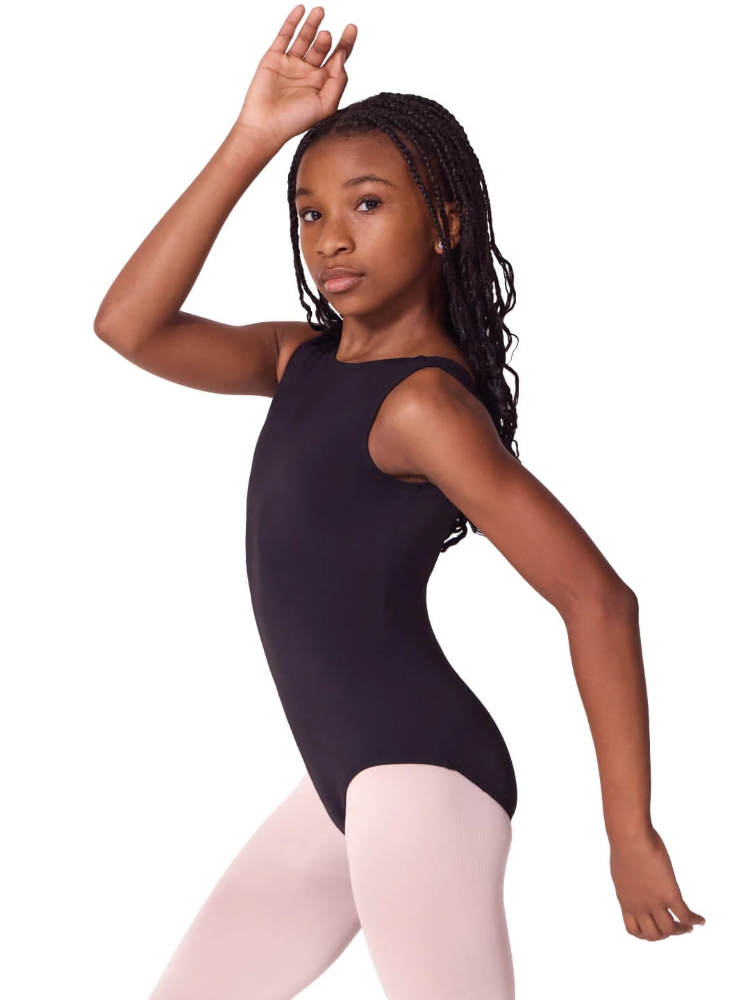 Soft Elegance Boatneck Leotard - Tween - Image 2