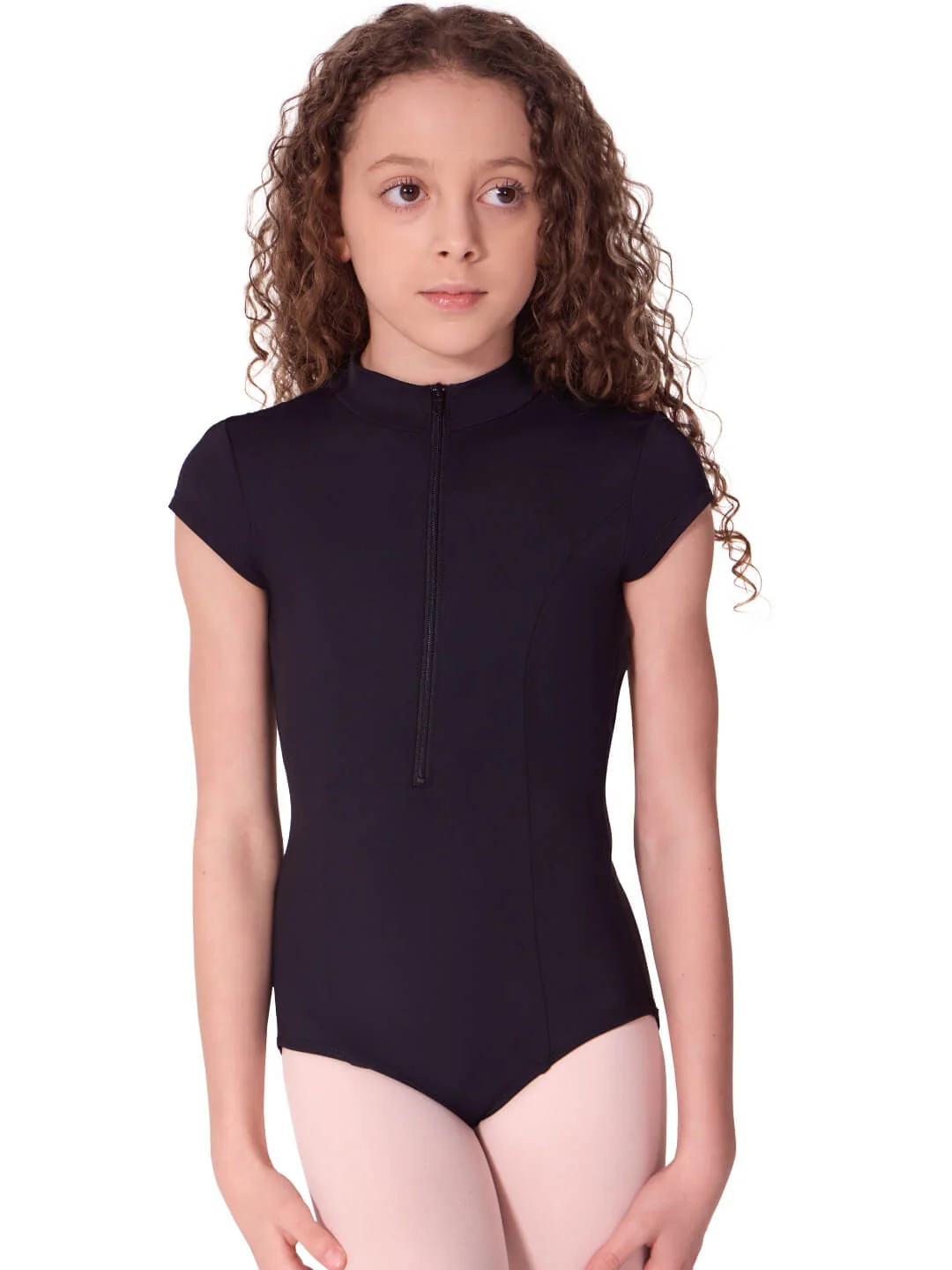 Soft Elegance Short Sleeve Princess Leotard - Tween - Image 2