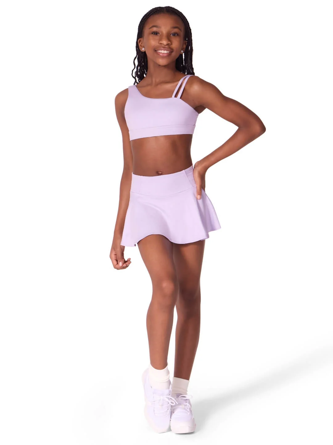 Studio Collection Asymmetric Double Strap Bra - Image 5