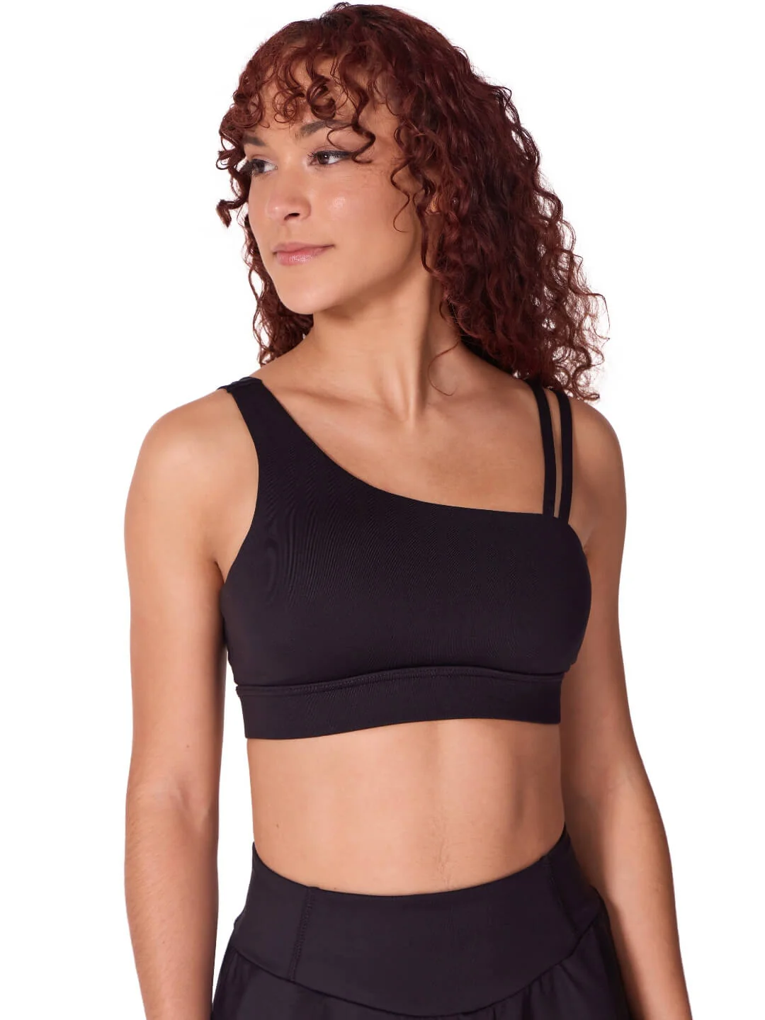 Studio Collection Asymmetric Double Strap Bra - Image 10