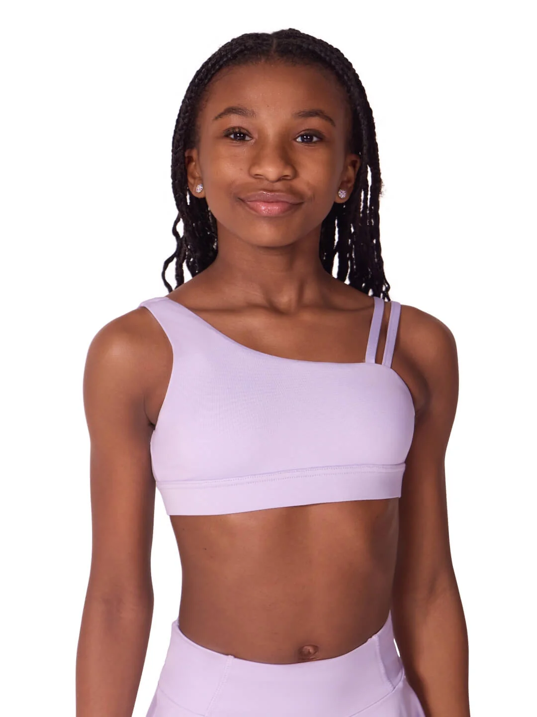 Studio Collection Asymmetric Double Strap Bra - Image 12