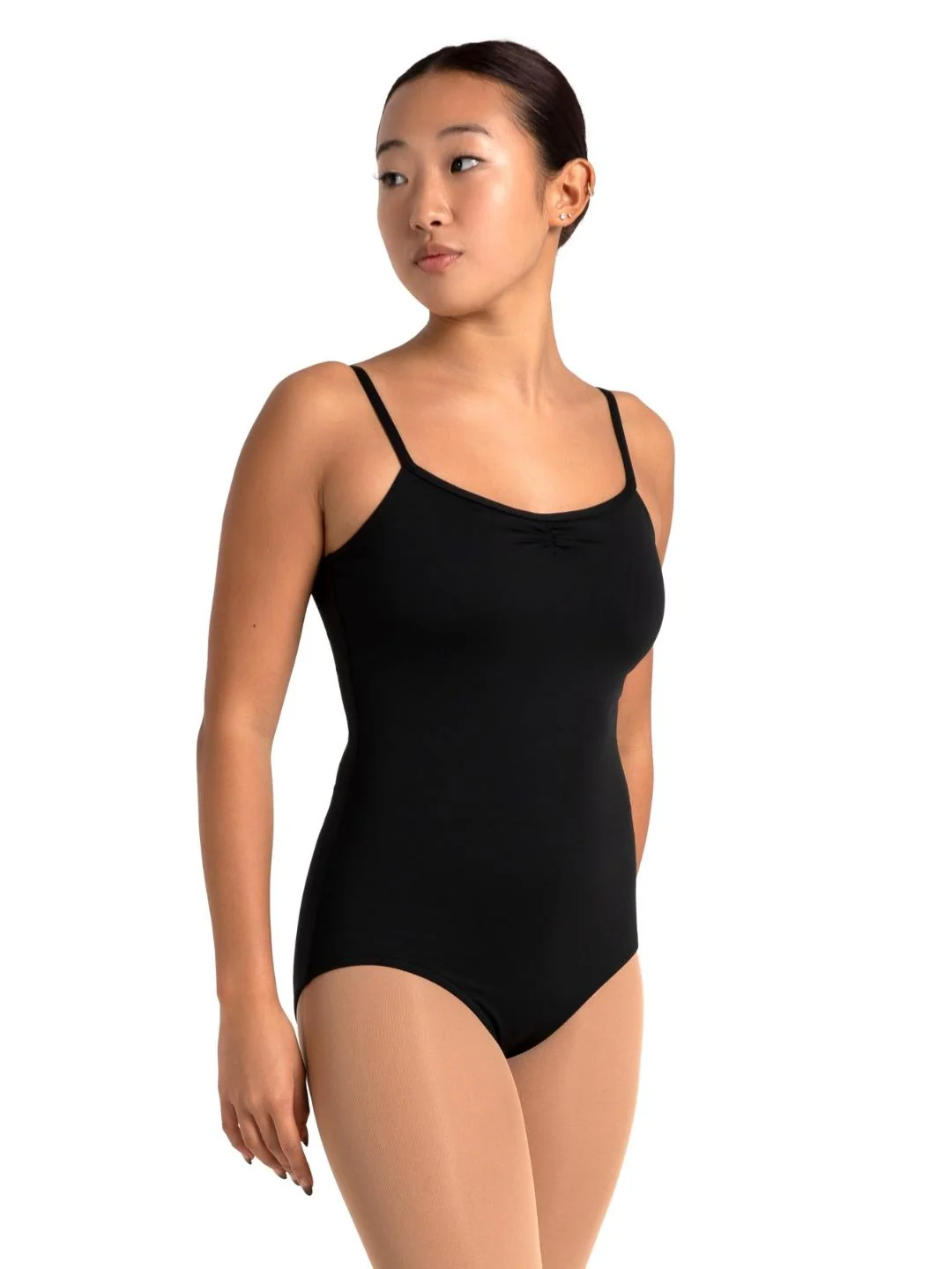 Studio Collection Pinch Front Camisole Leotard - Image 3