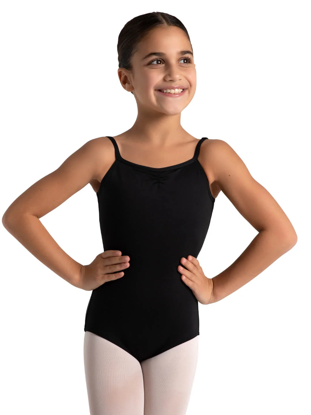 Studio Collection Pinch Front Camisole Leotard - Girls - Image 3