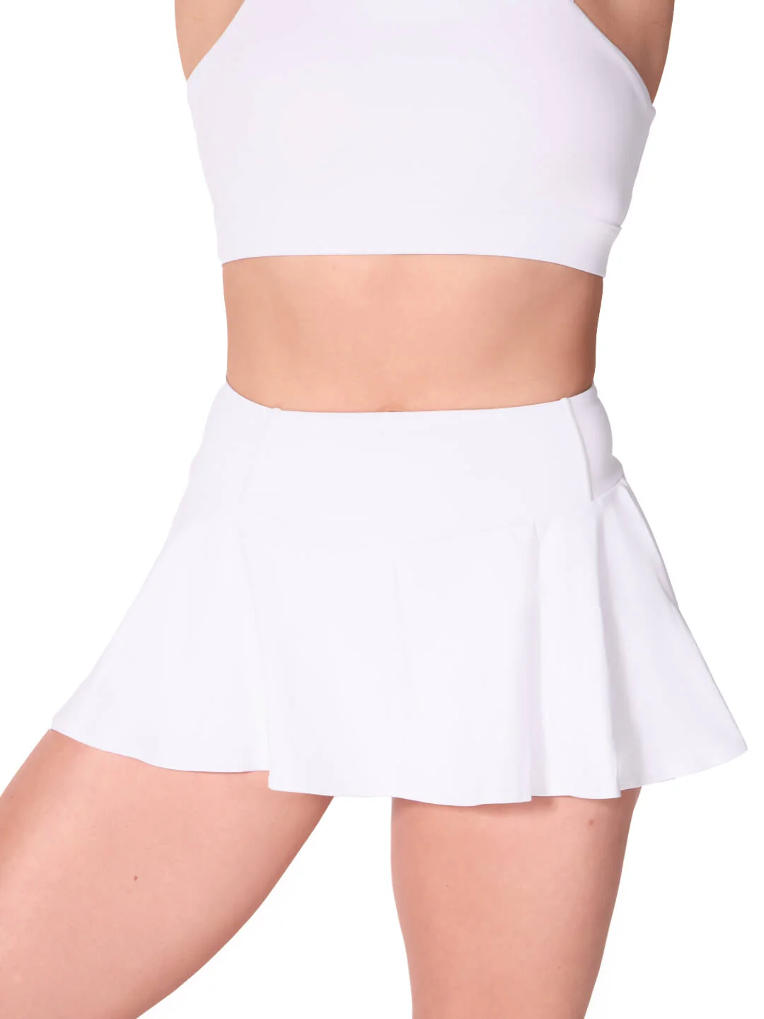 Studio Collection Pleated Piqué Skort - Image 15