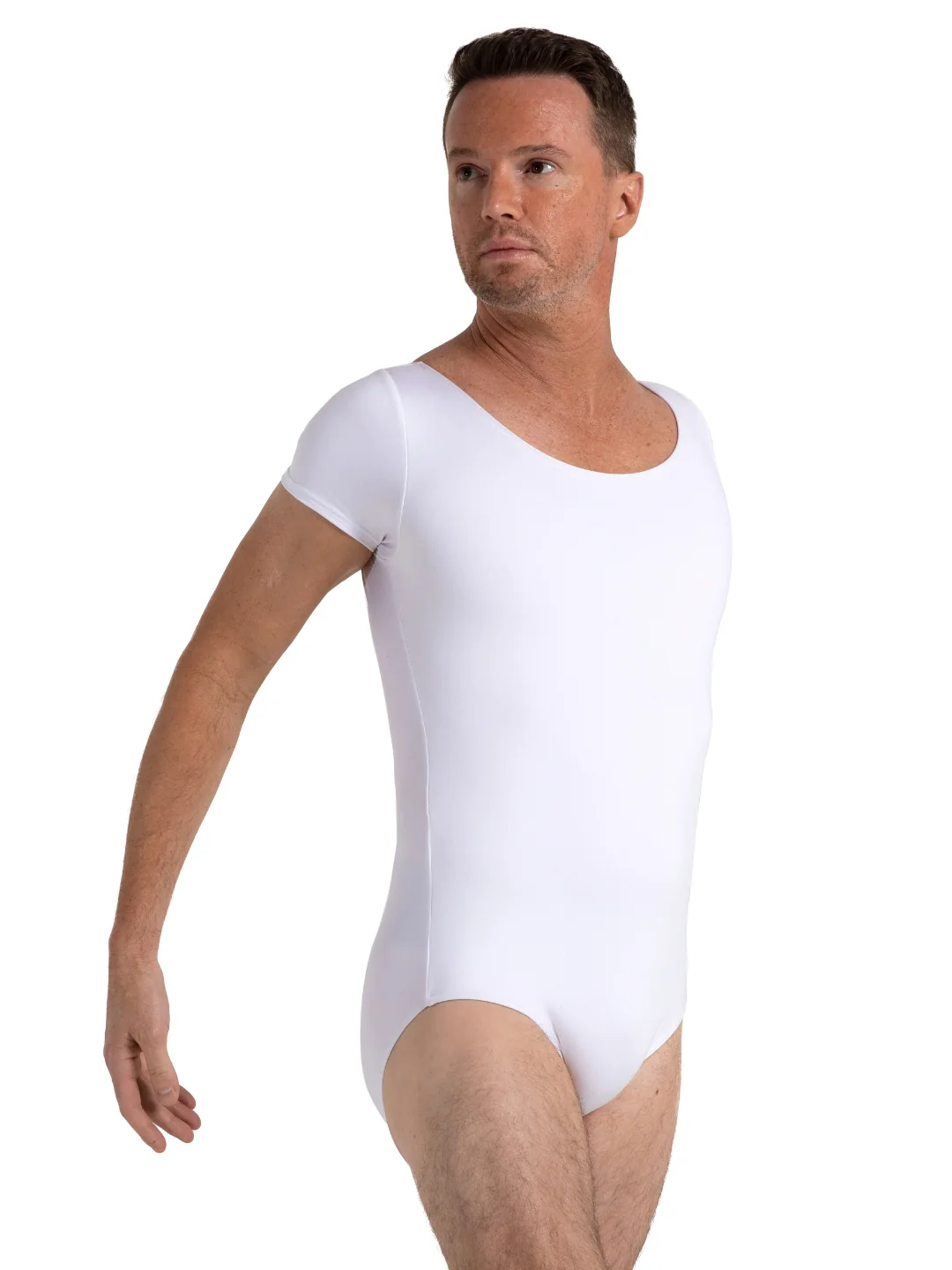 Studio Collection Short Sleeve Leotard - Mens - Image 8