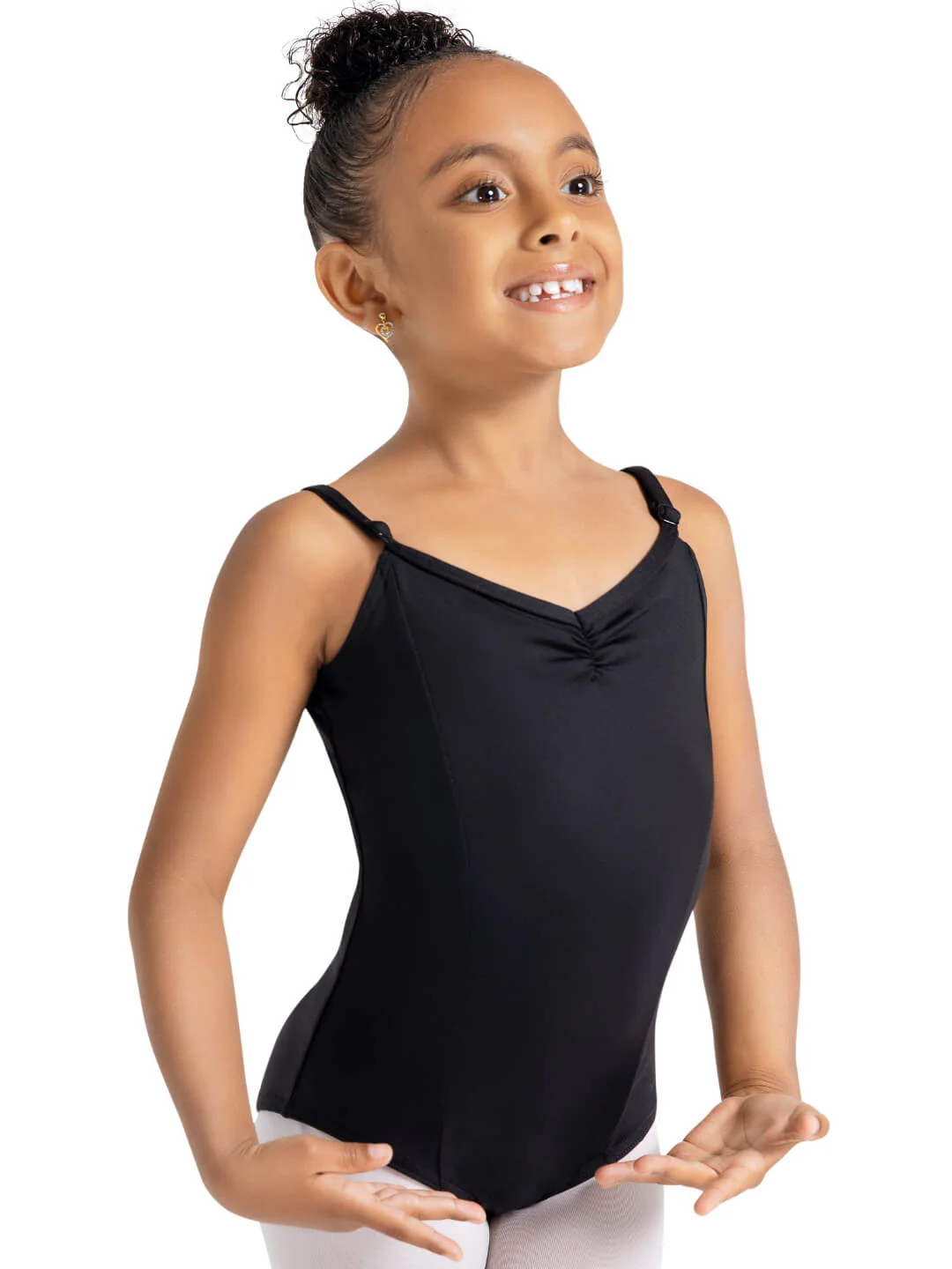 Studio Collection V Neck Camisole Leotard - Girls - Image 4