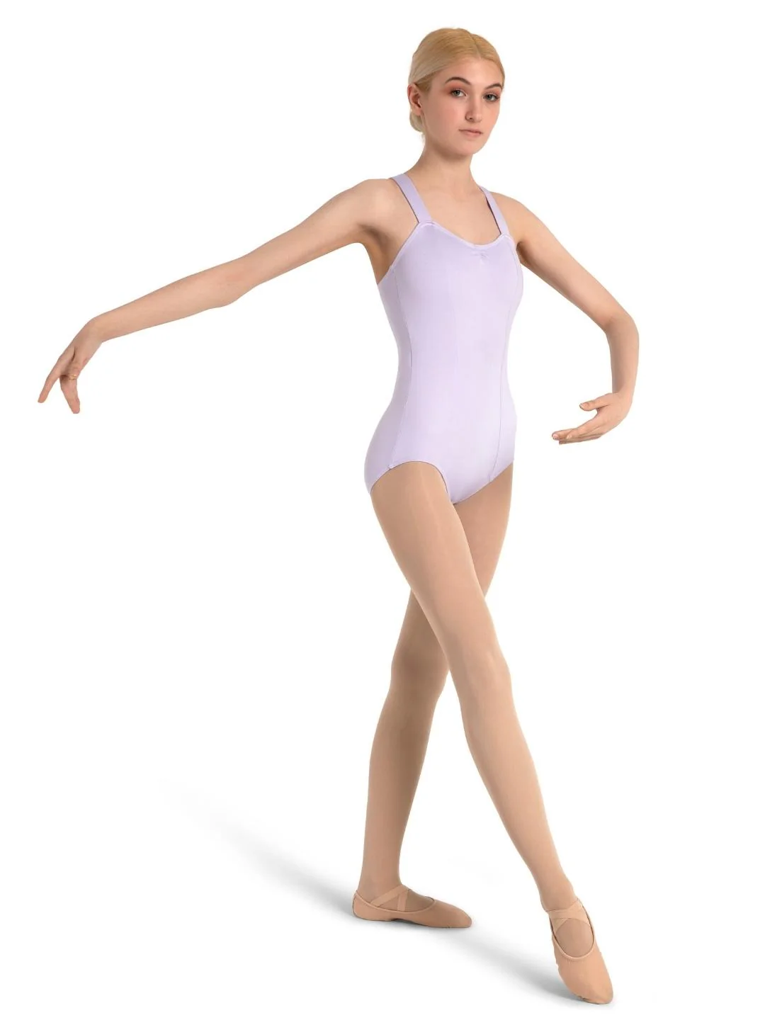 Studio Collection Wide Strap Camisole Leotard - Image 21