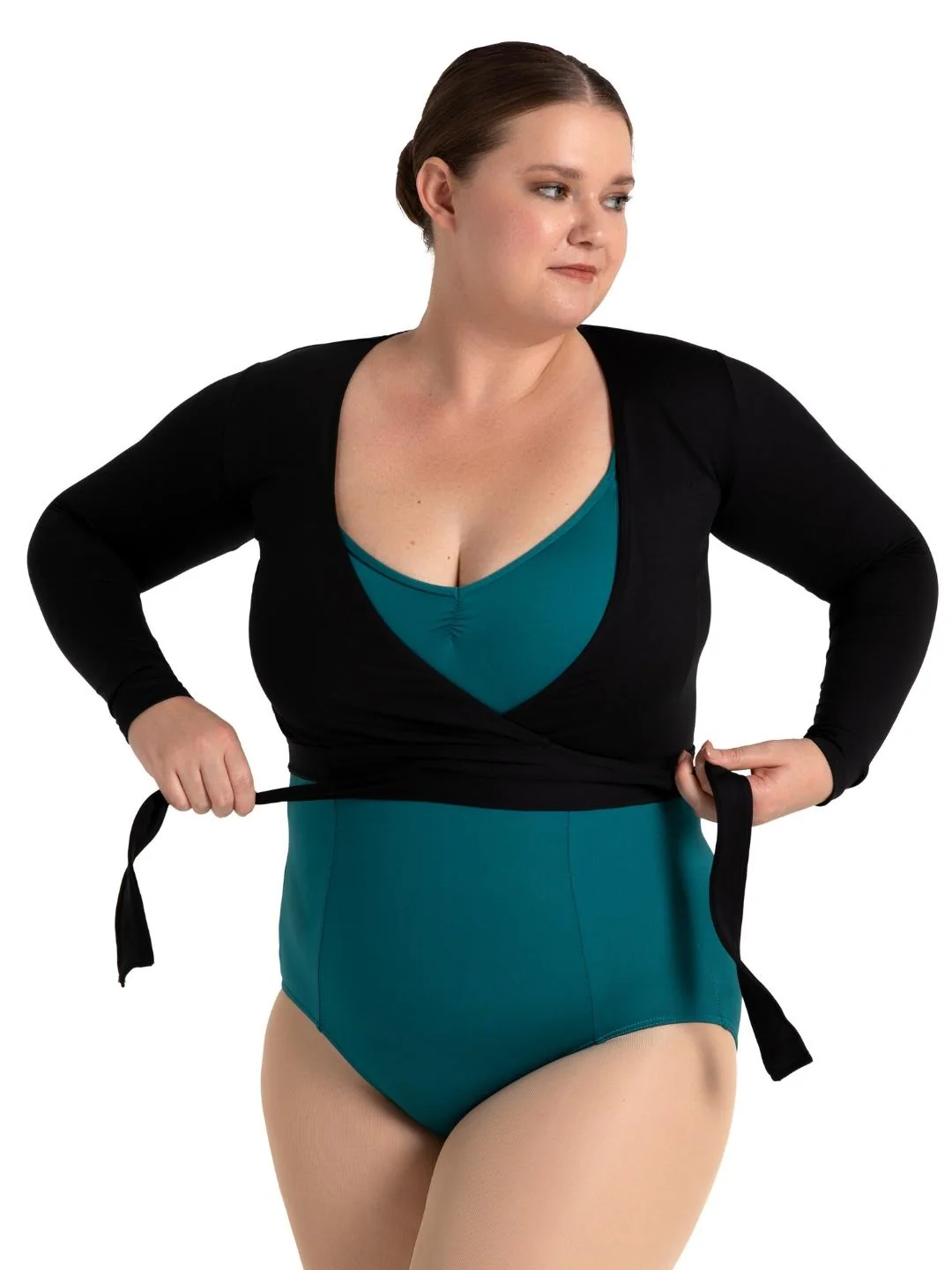 Studio Collection Wrap Top - Image 20