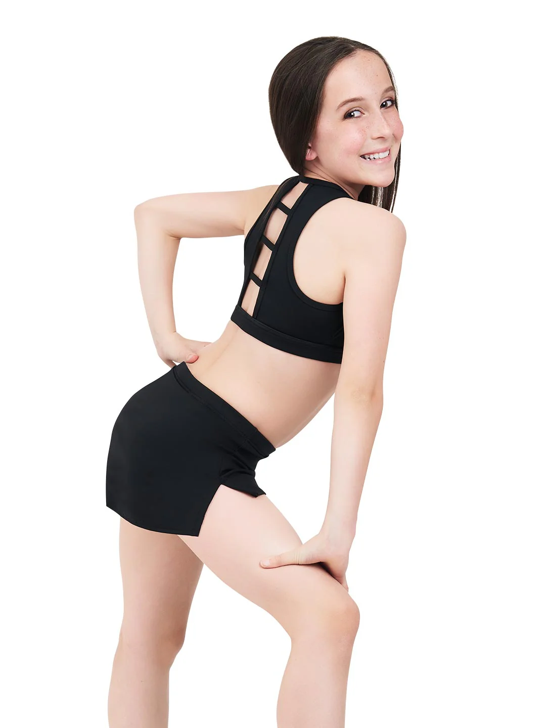 Team Basics Ladder Back Bratop - Girls - Image 7