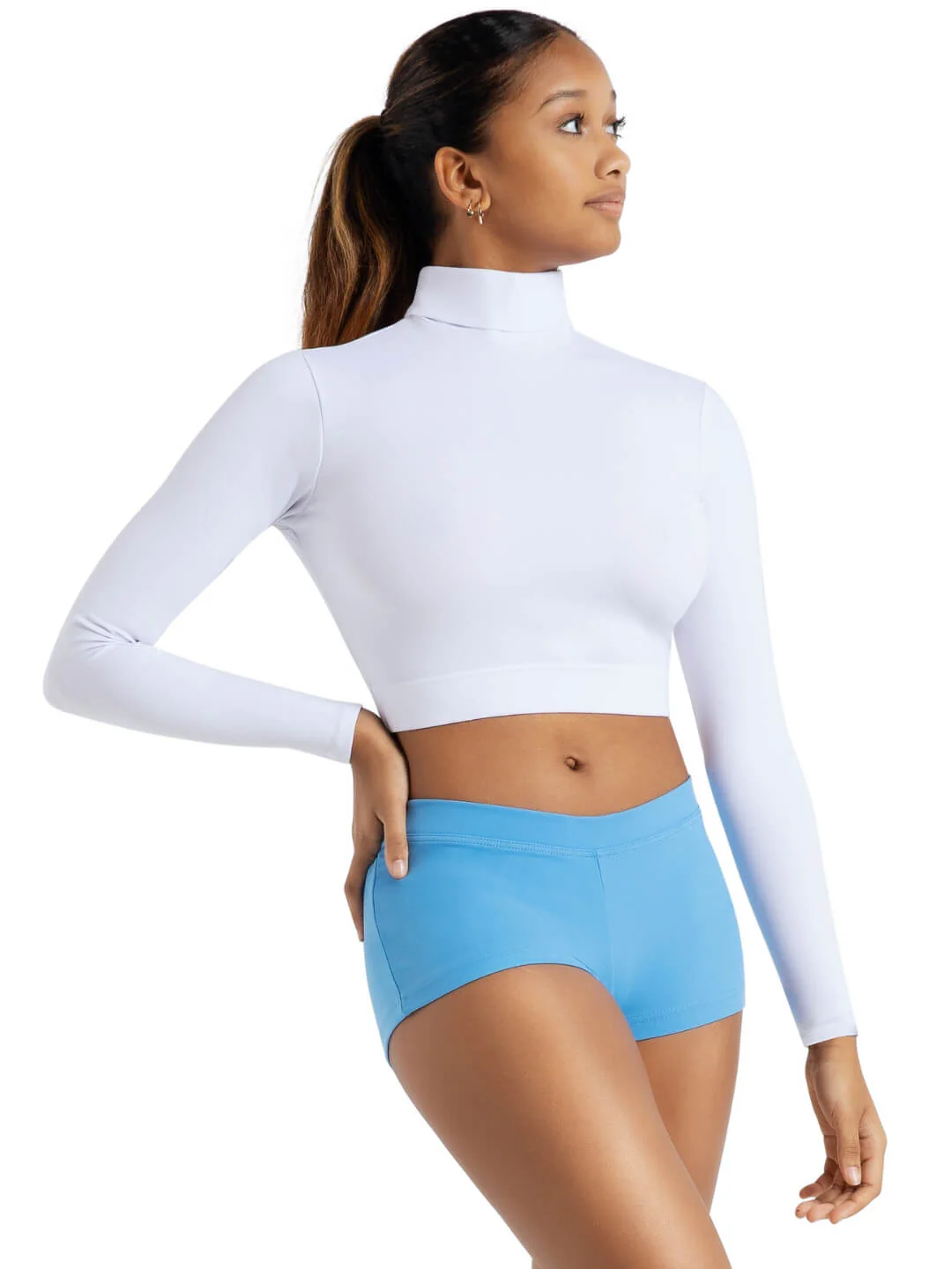 Turtleneck Long Sleeve Top - Image 23
