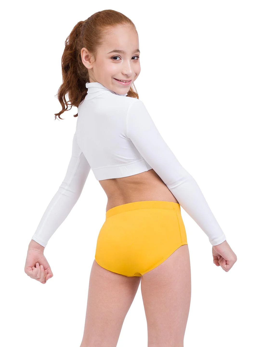 Turtleneck Long Sleeve Top - Girls - Image 8