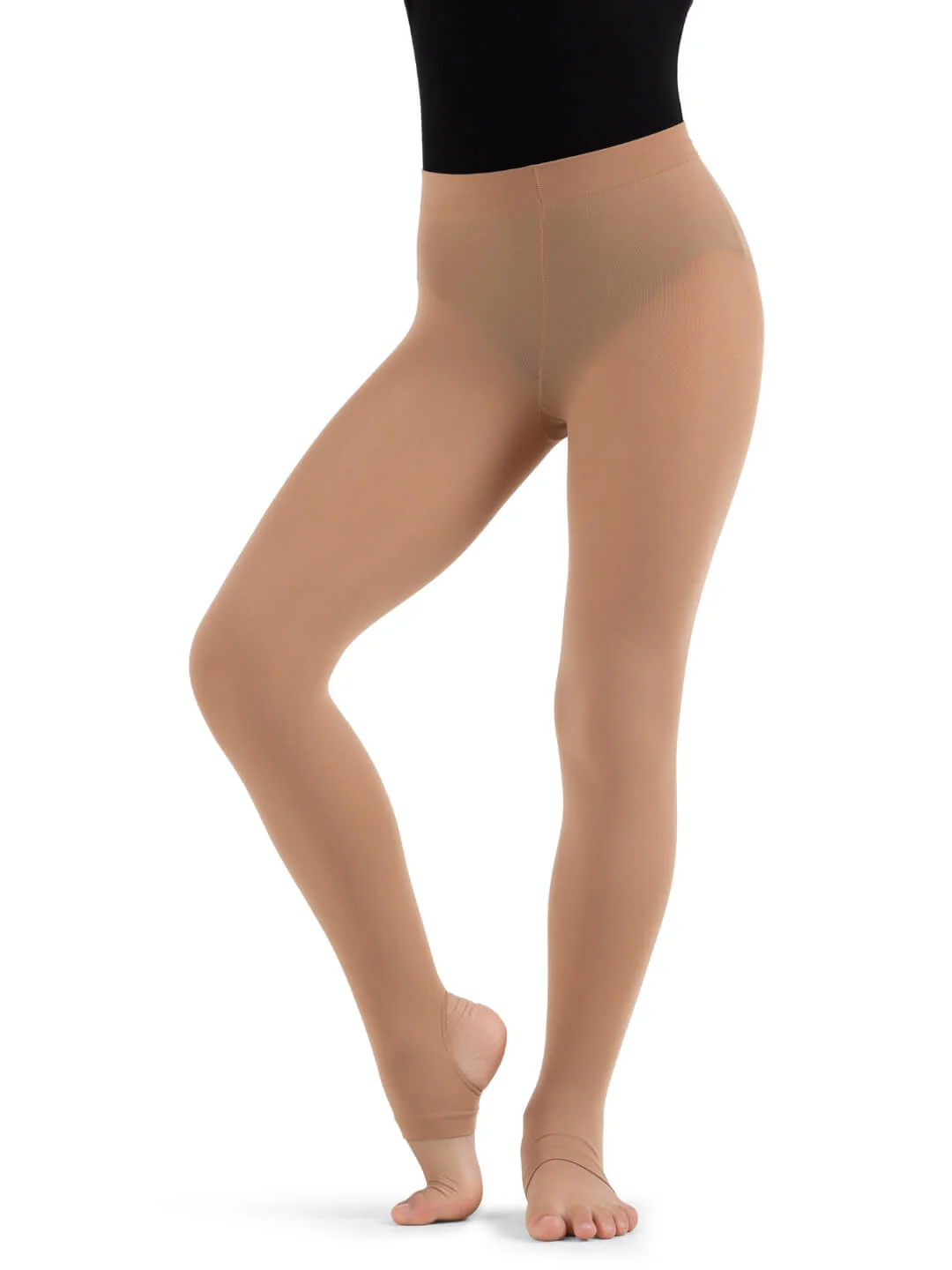 Ultra Soft Self Knit Waistband Stirrup Tight - Girls - Image 14